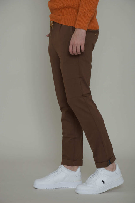 Daniele Alessandrini Men's Trousers in Milan Stitch