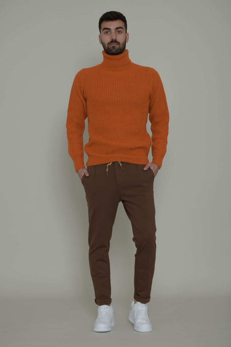 Daniele Alessandrini Men's Trousers in Milan Stitch