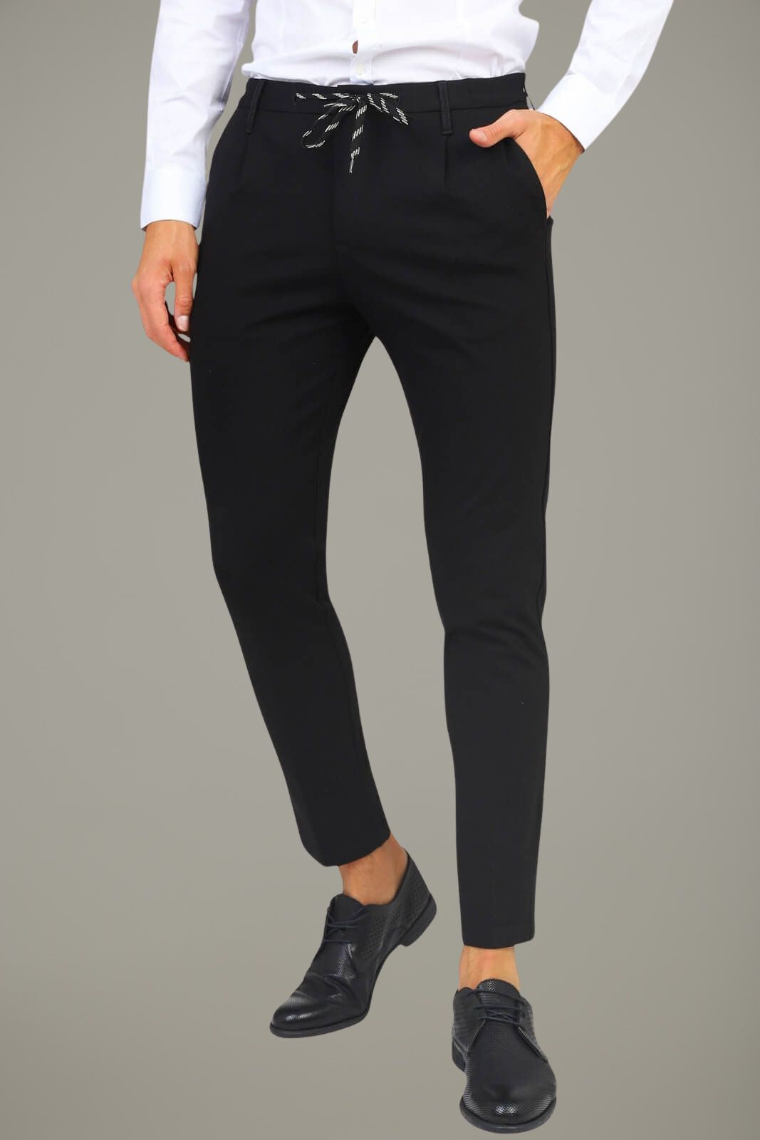 Daniele Alessandrini Men's Trousers in Milan Stitch