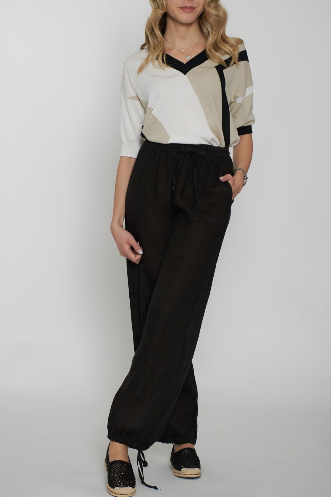 Pantalones palazzo para mujer de Angela Davis