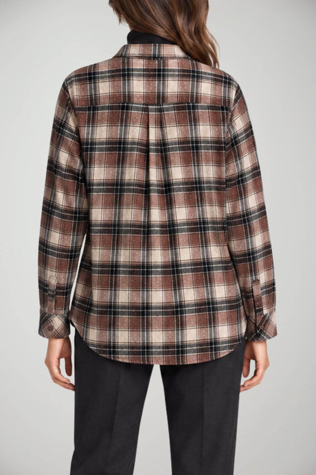 Parosh Camicia Donna Overshirt con strass / Marrone