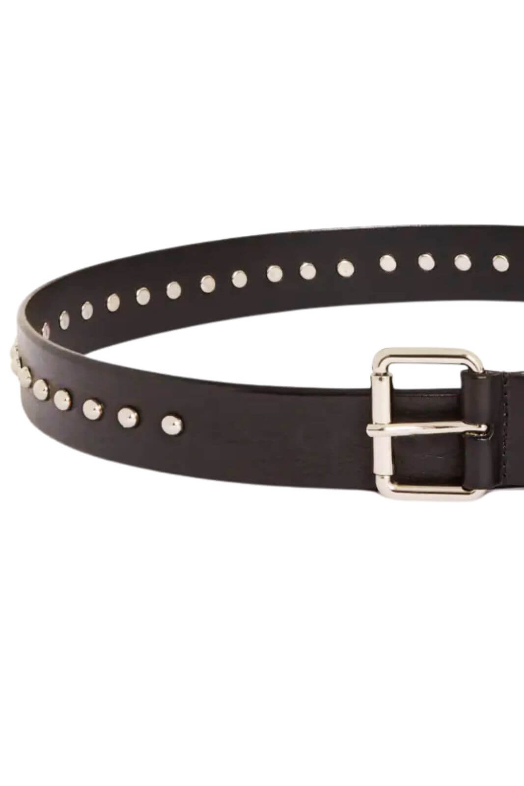 Parosh Cintura Donna in pelle con borchie / Moro