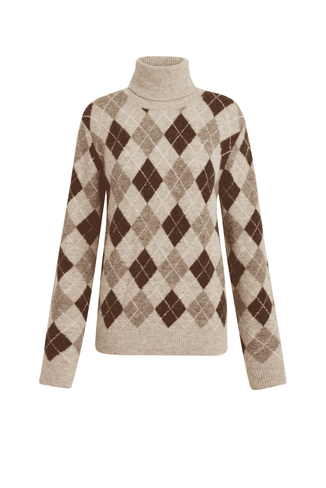 Parosh Dolcevita Donna a losanghe in misto lana