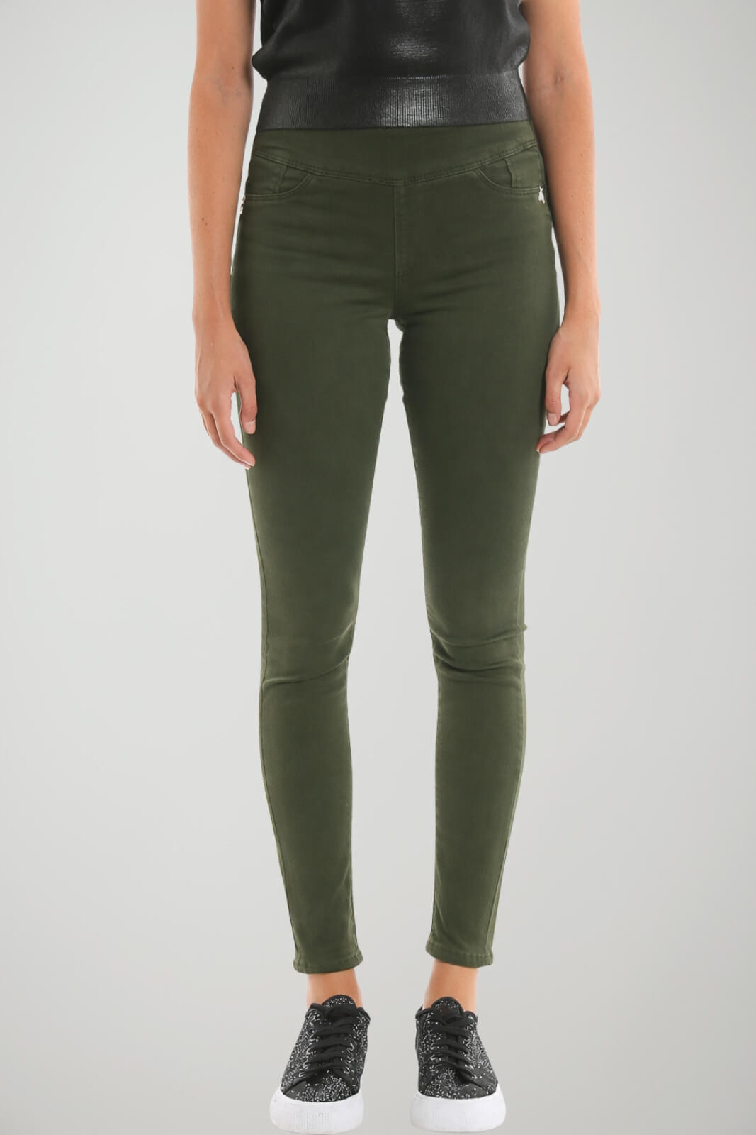 Patrizia Pepe Pantaloni Donna zip laterale