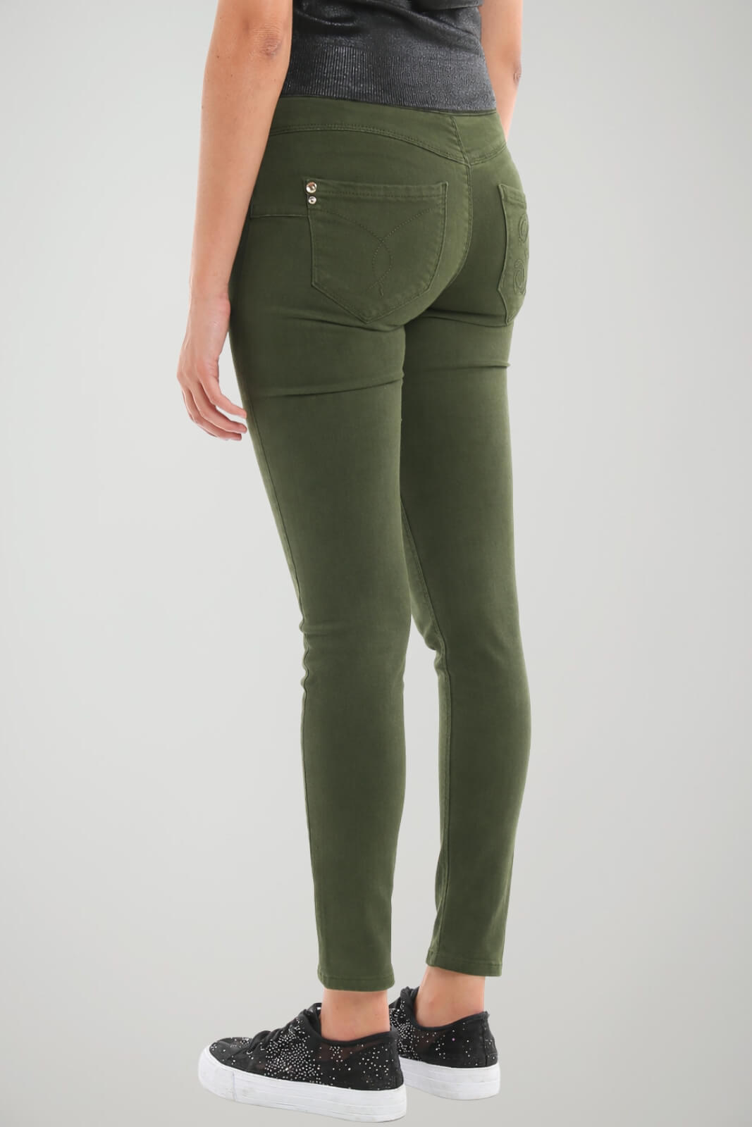 Patrizia Pepe Pantaloni Donna zip laterale