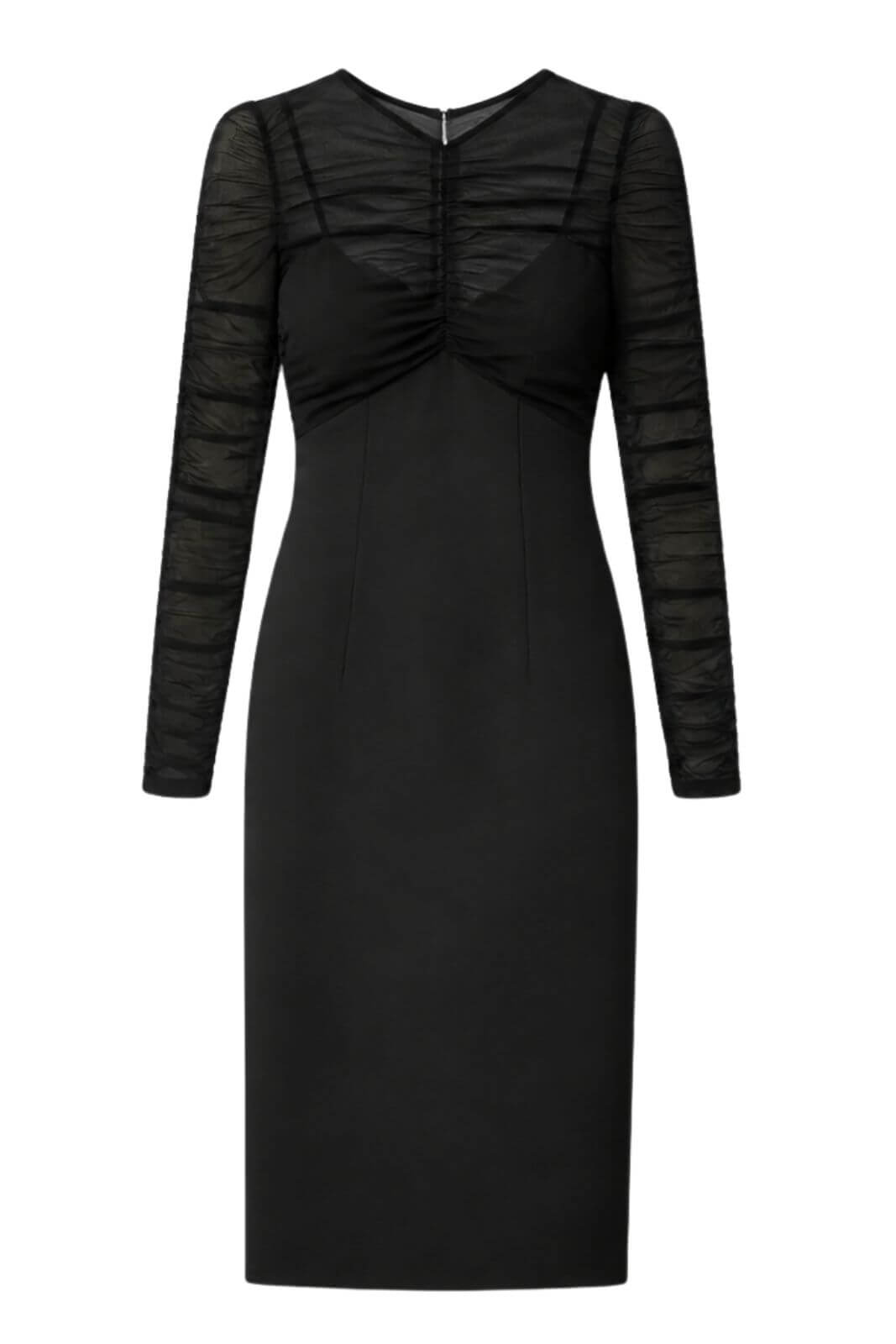 Patrizia Pepe Abito Donna con Corpetto in Tulle