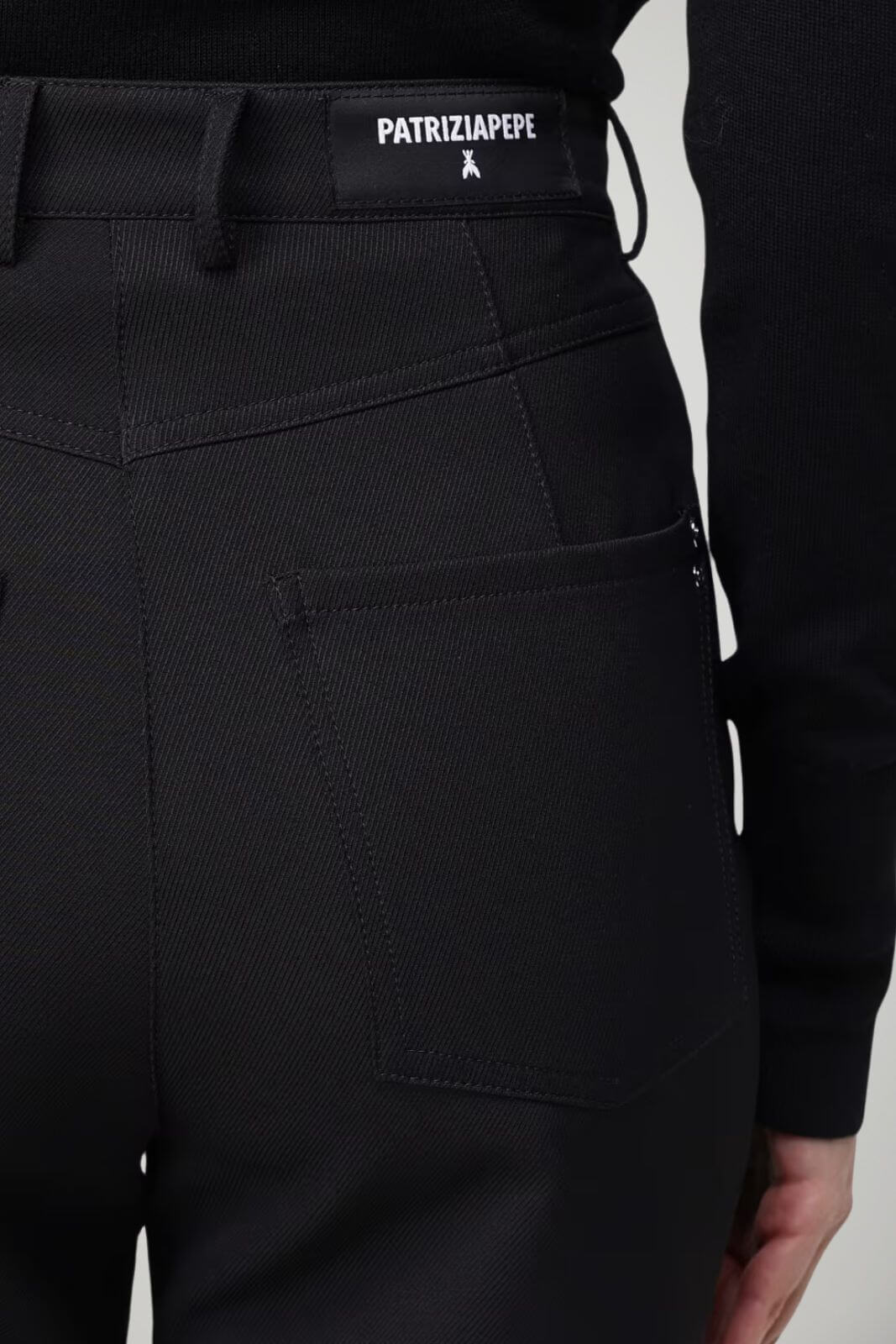 Patrizia Pepe Pantaloni Donna in Tessuto Tecnico