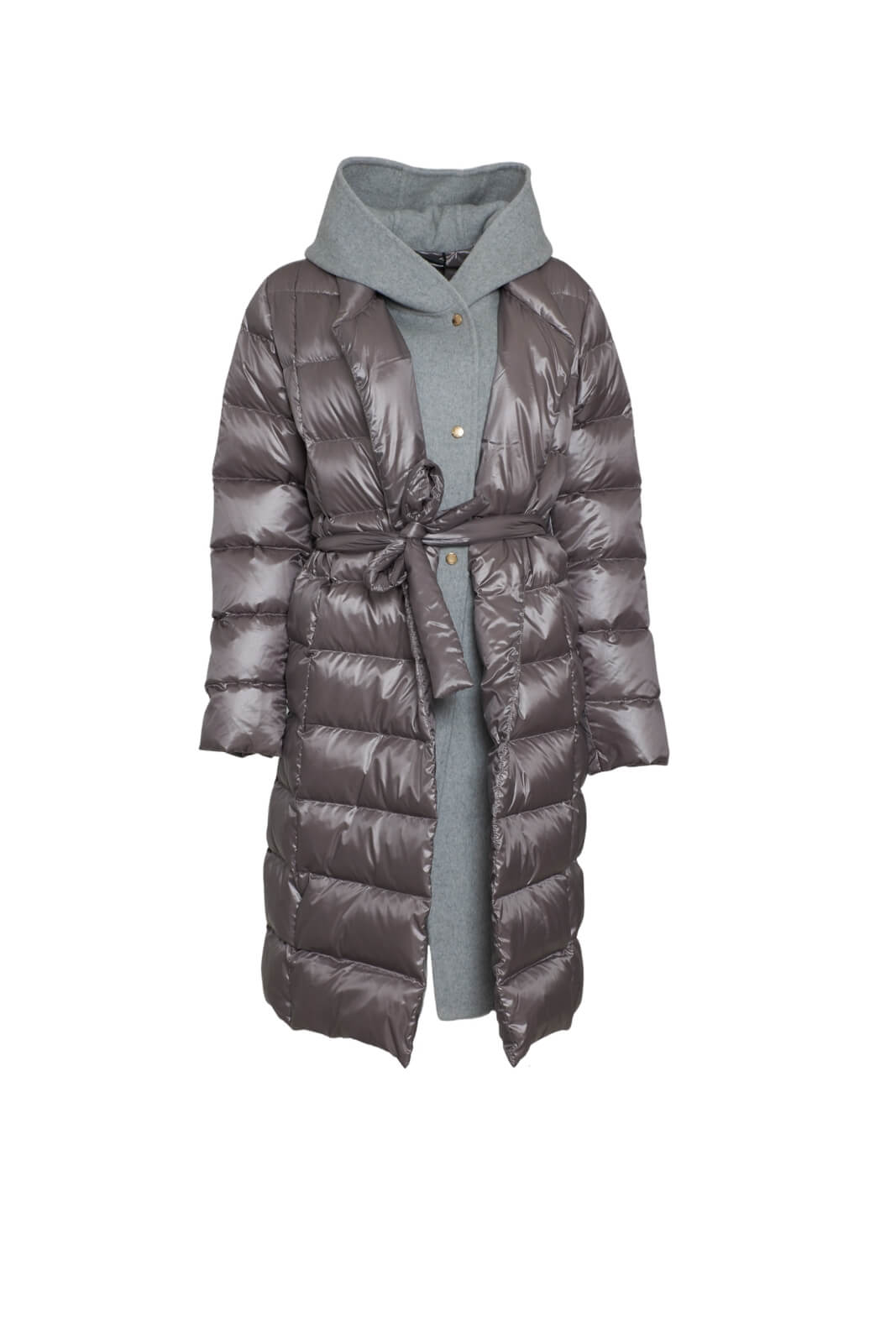 Piumino lungo donna People of Shibuya fronte