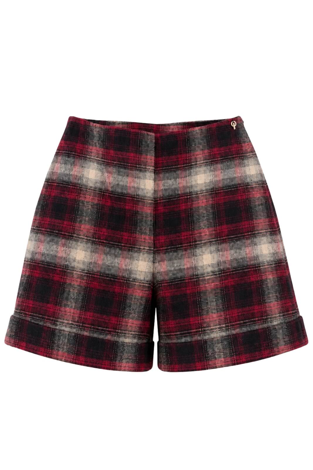 Philia Loft Bermuda Donna Fantasia Check in Misto Cotone