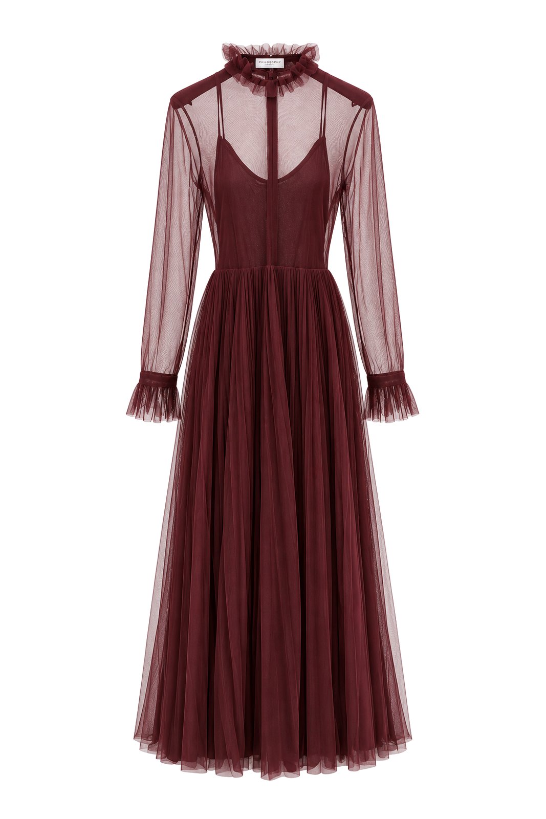 Philosophy Abito Donna lungo in tulle