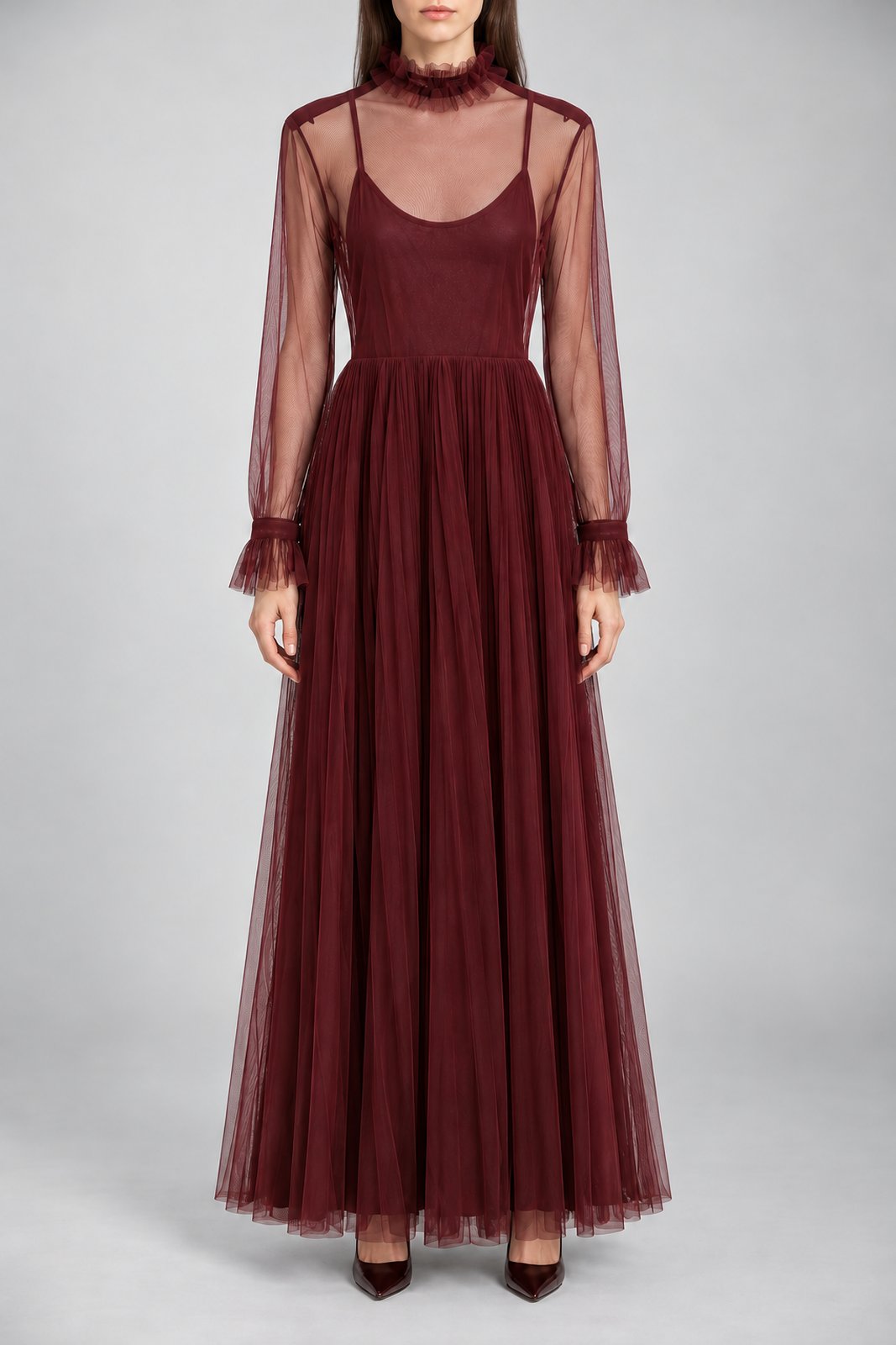 Philosophy Abito Donna lungo in tulle