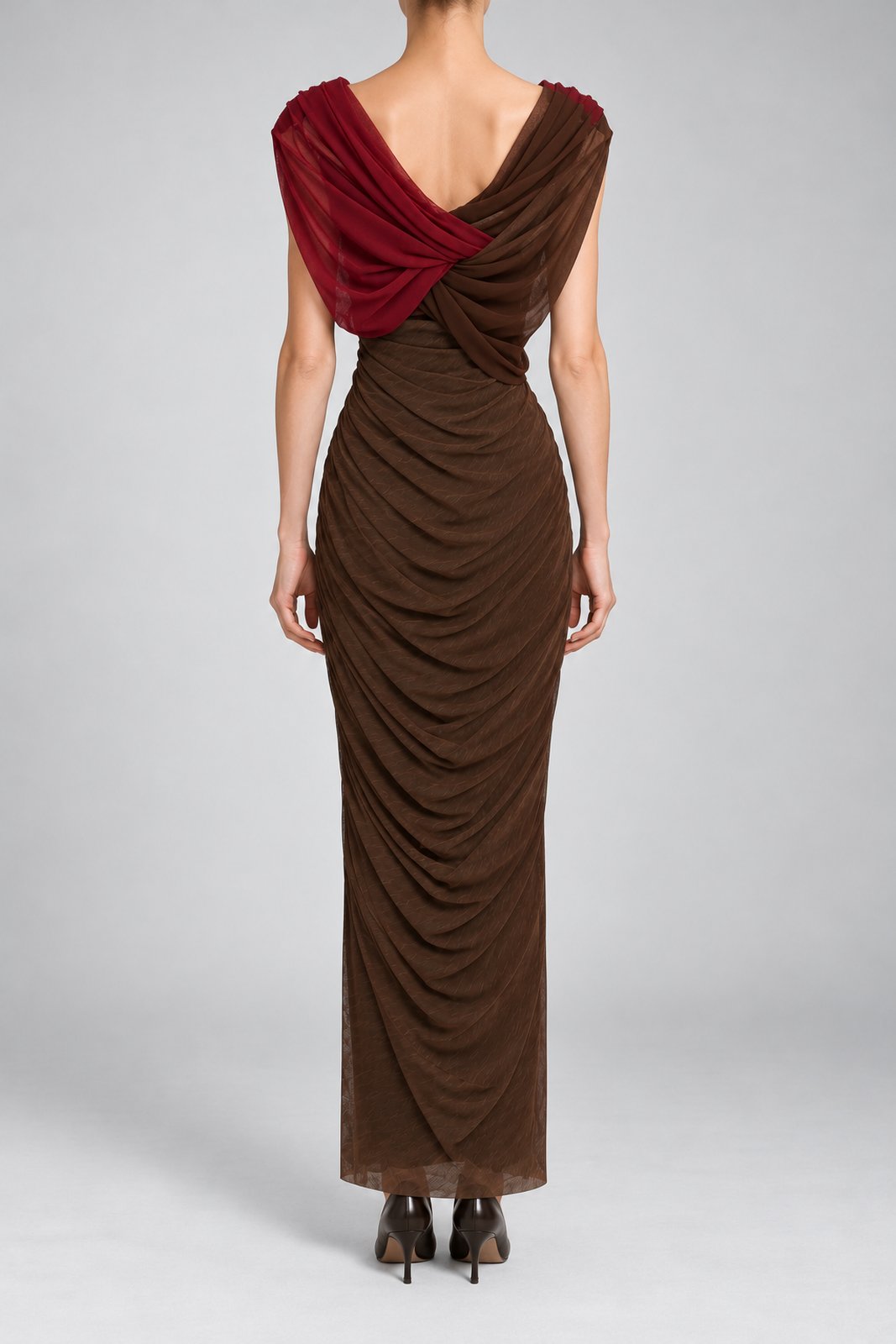 Philosophy Abito Donna tubino drappeggiato