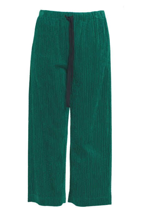 Pantalone PDR donna in velluto con coulisse fronte