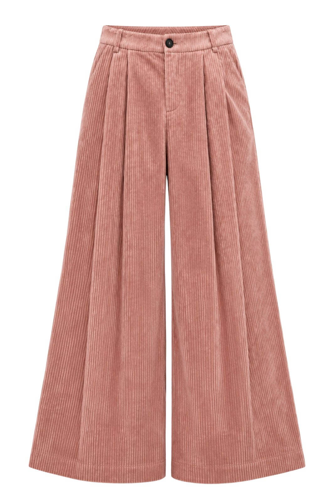 Phisique Du Role Pantaloni Donna wide leg in Velluto a Coste