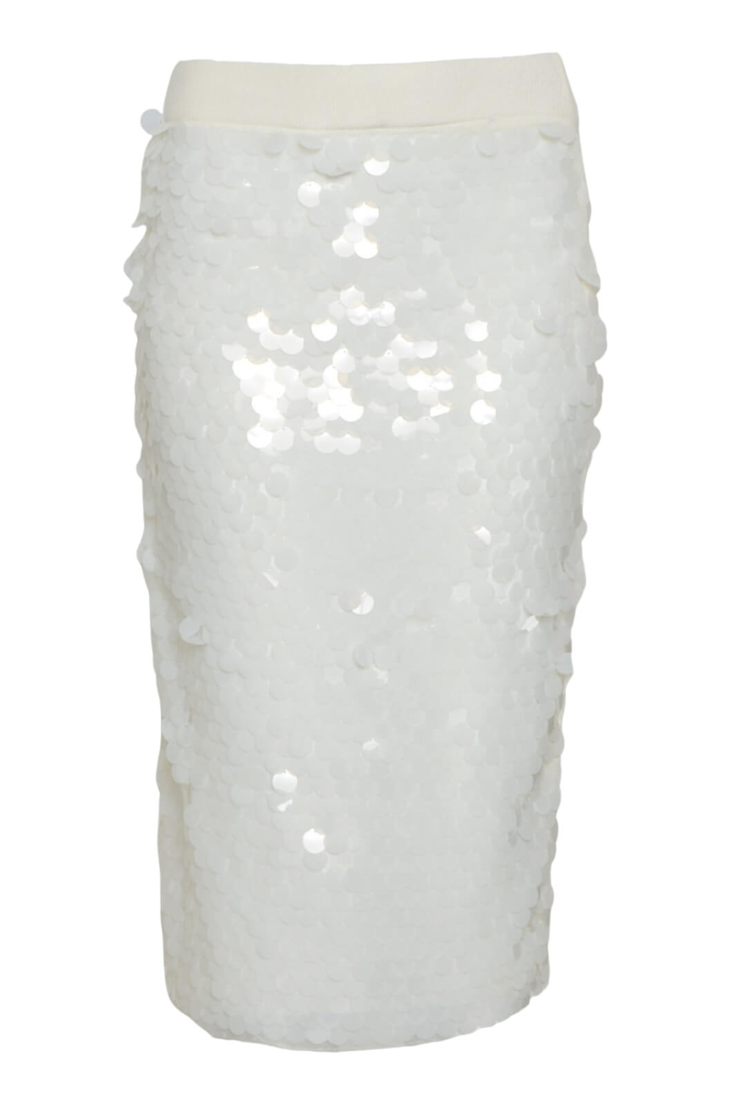 Gonna a tubino Pho Firenze con paillettes fronte