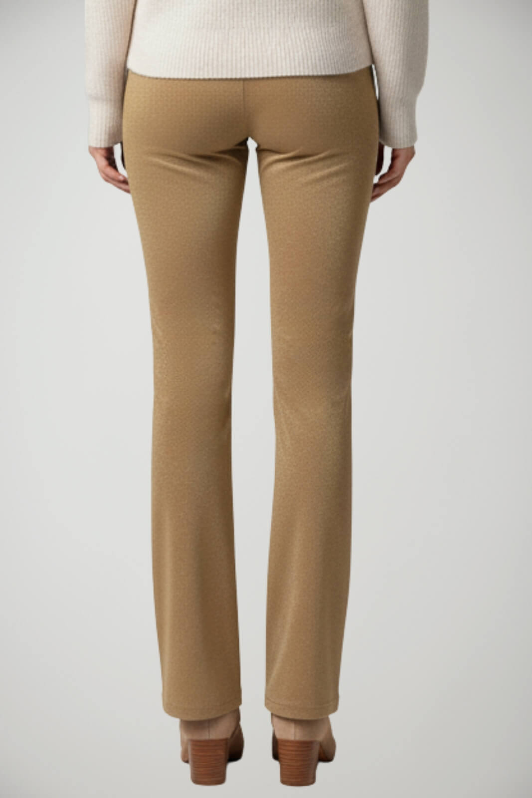 Pantaloni da donna Pho Firenze in maglia con lurex