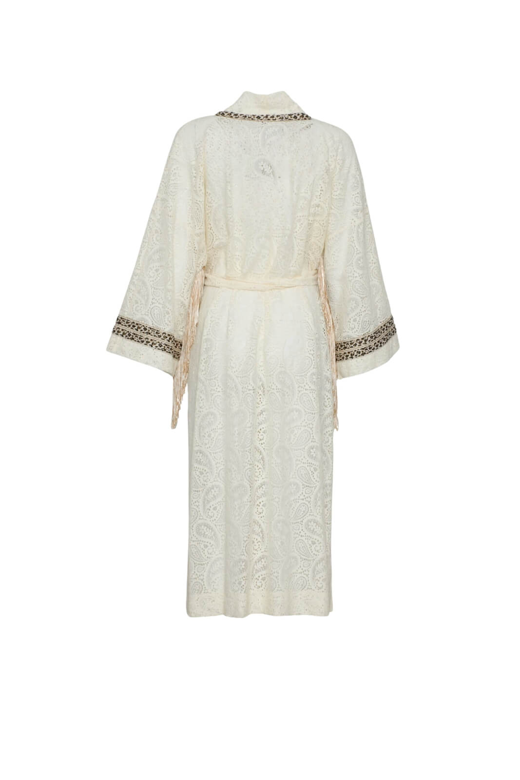 Pho Firenze Kimono Donna Pizzo Lurex Retro