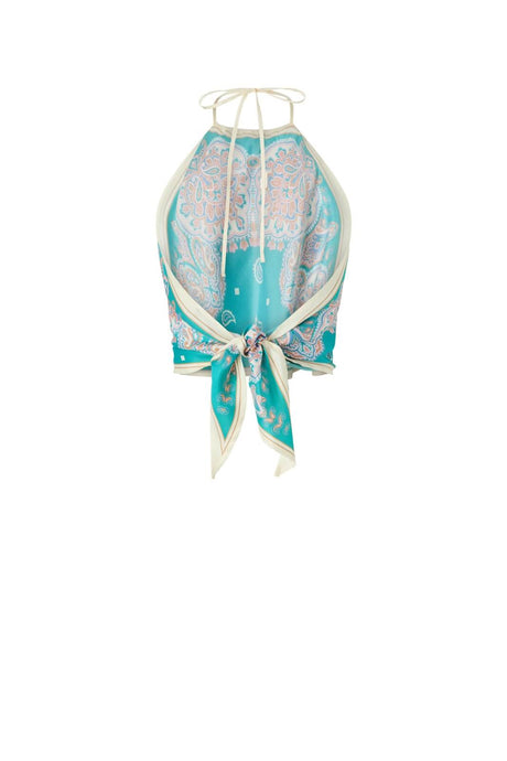 Pinko Foulard Donna in twill stampa bandana