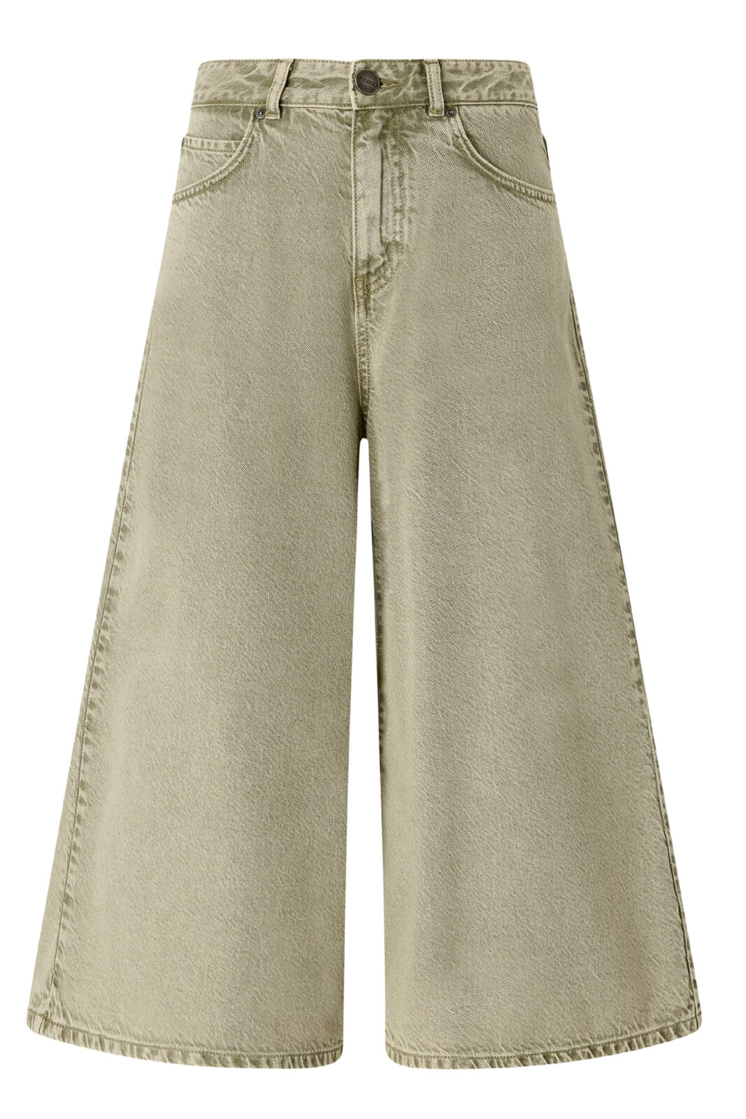 Bermuda da donna Pinko in denim wide leg