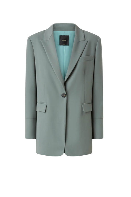 Blazer da donna Pinko monopetto con collo rever oversize fronte