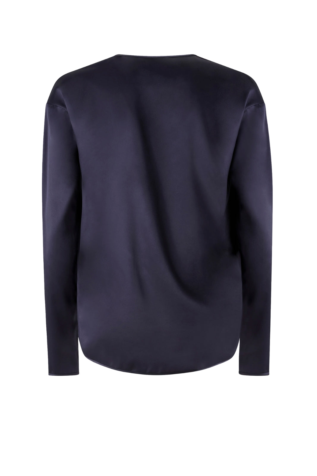 Pinko blusa donna seta frisella satin retro