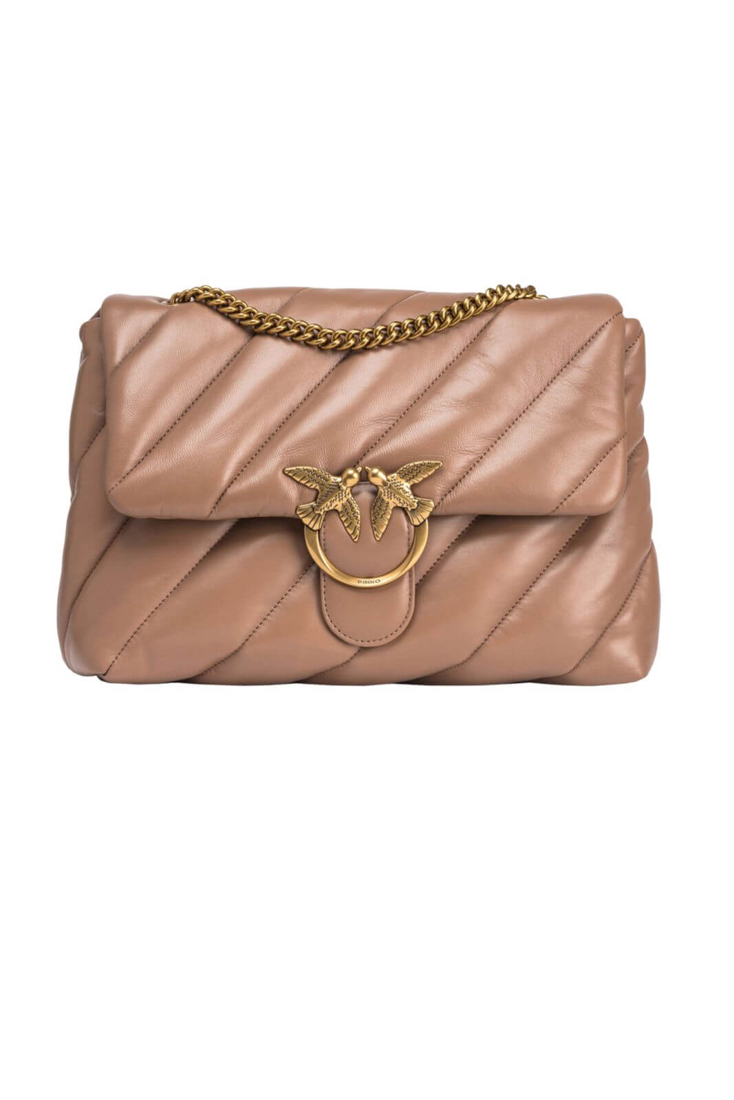 borsa pinko trapuntata biscotto