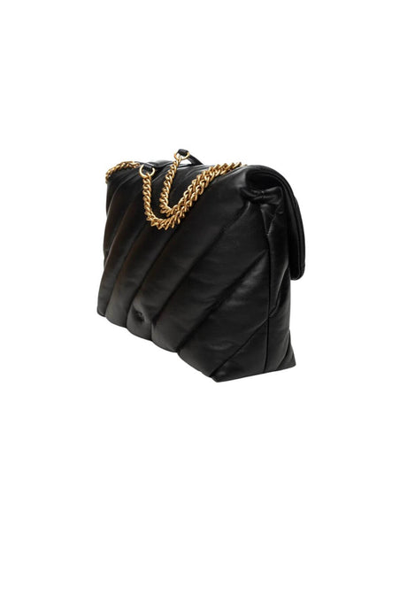 Pinko Borsa Donna Love Puff Big / Nero-Oro