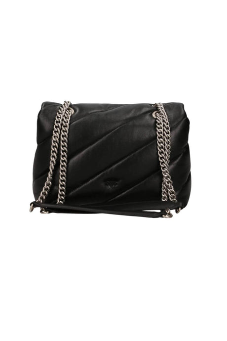 Pinko Borsa Donna Love Puff Small Nappa / Nero-Argento
