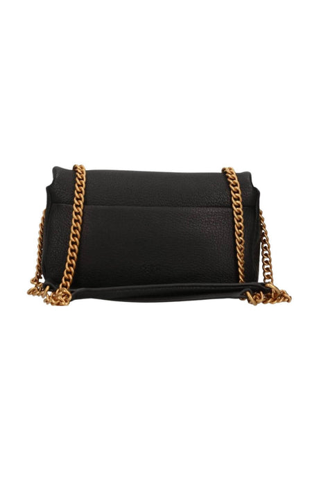 Pinko Borsa Donna Click Soft Horizontal Chain / Nero-Oro