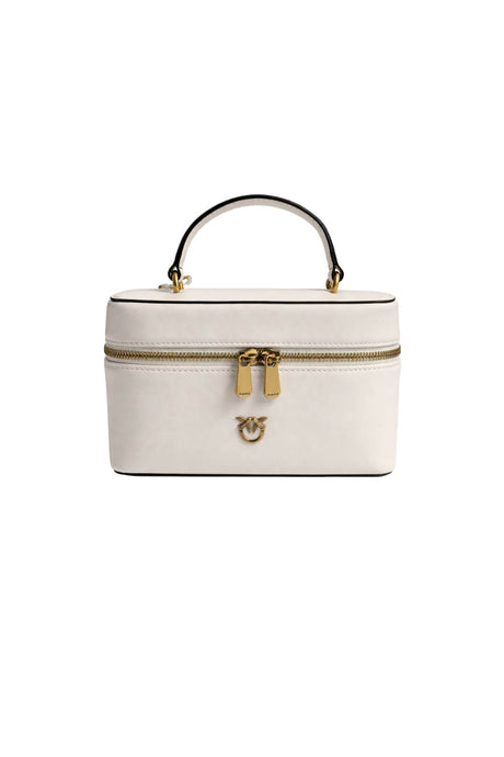 Borsa da donna Pinko modello mini beauty case con logo metallico