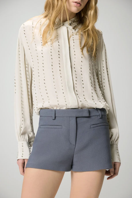 Camicia da donna Pinko in crepe con strass