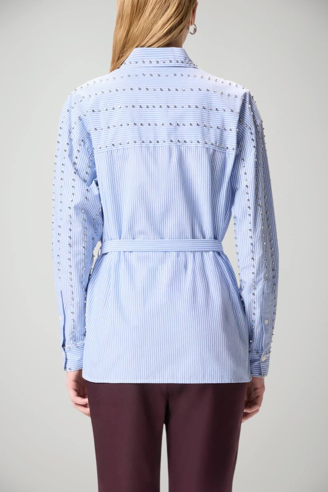 Camicia da donna Pinko vestibilità over a fantasia rigata