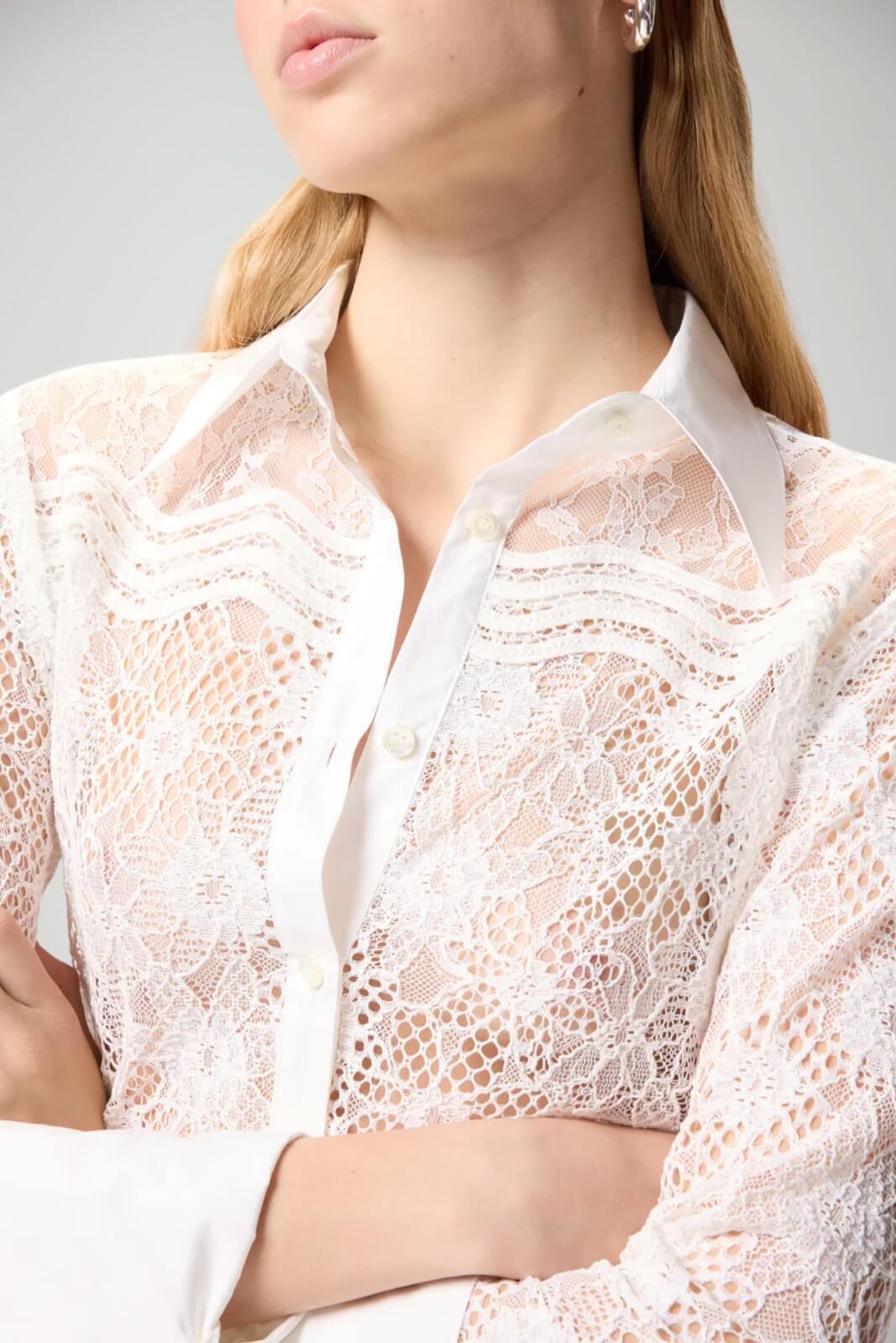 Camicia da donna in pizzo Pinko con bottoni centrali