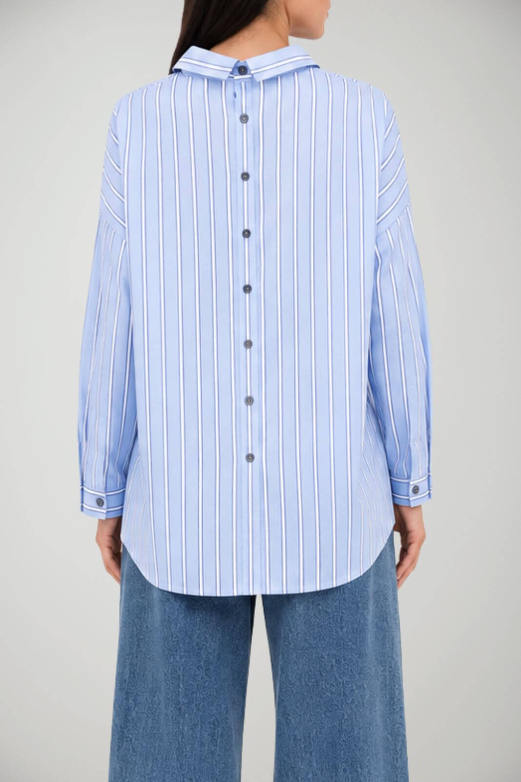 Pinko Camicia Donna in popeline rigato