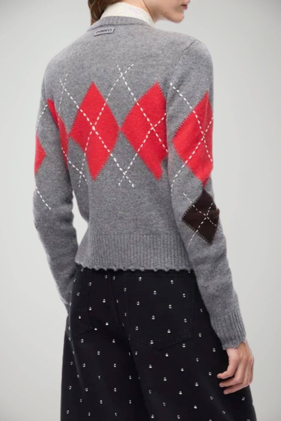 Pinko Cardigan Donna a rombi