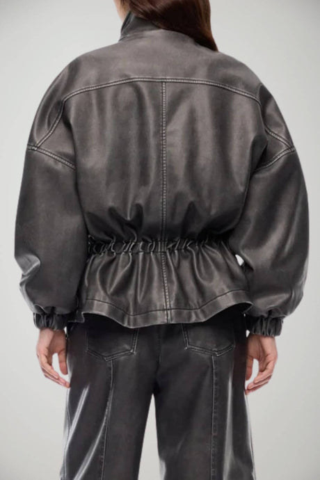 Pinko Caban Donna in ecopelle Oversize
