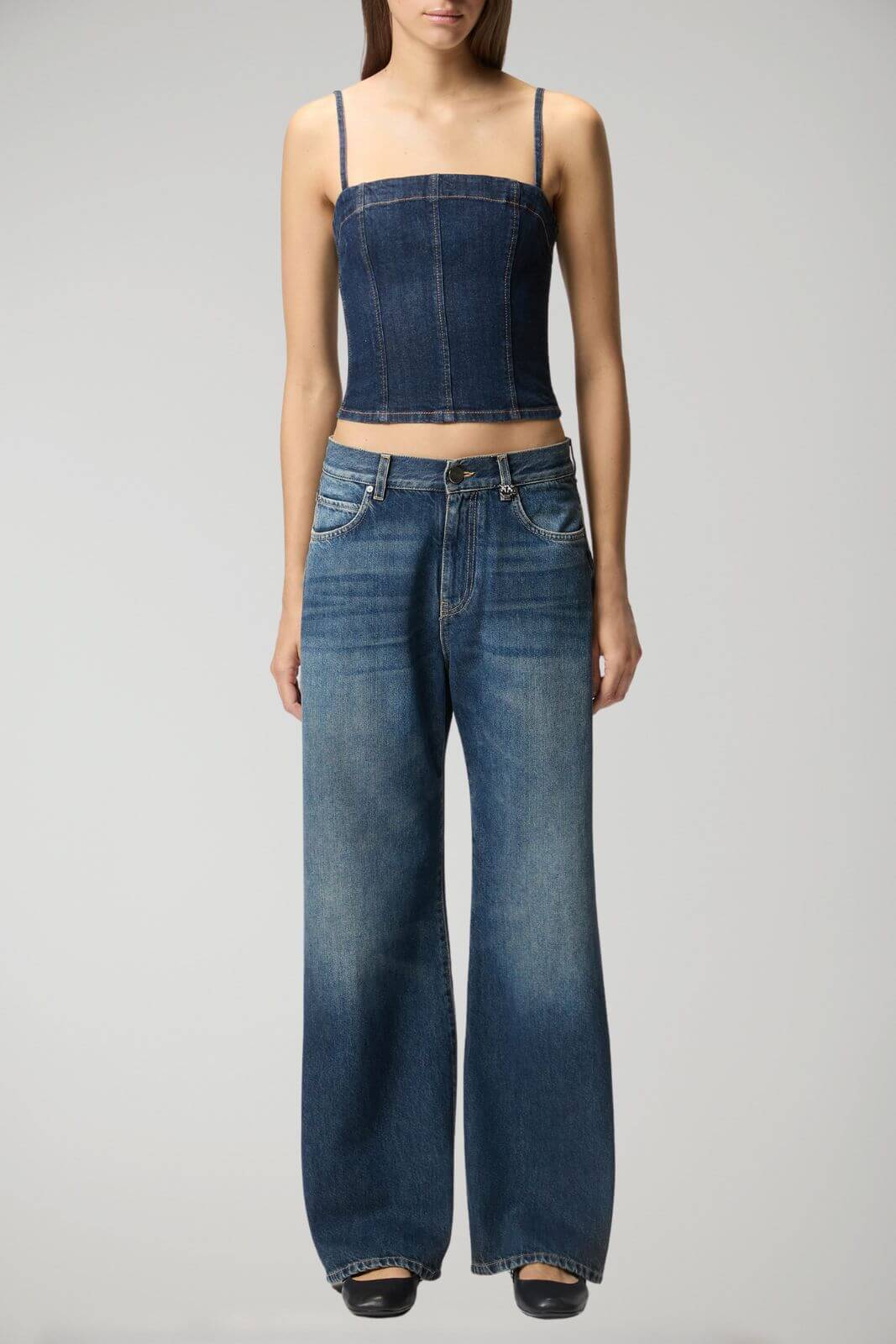 Vaqueros de mujer Pinko WANDA pierna ancha