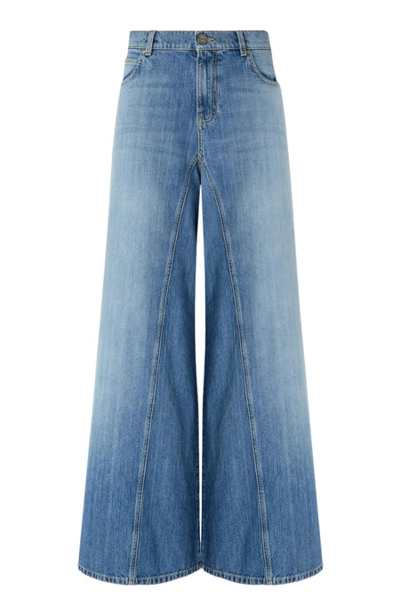 Jeans da donna Pinko wide leg cinque tasche