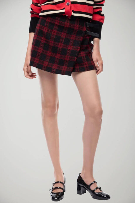 Pinko Mini Gonna a portafoglio in tweed