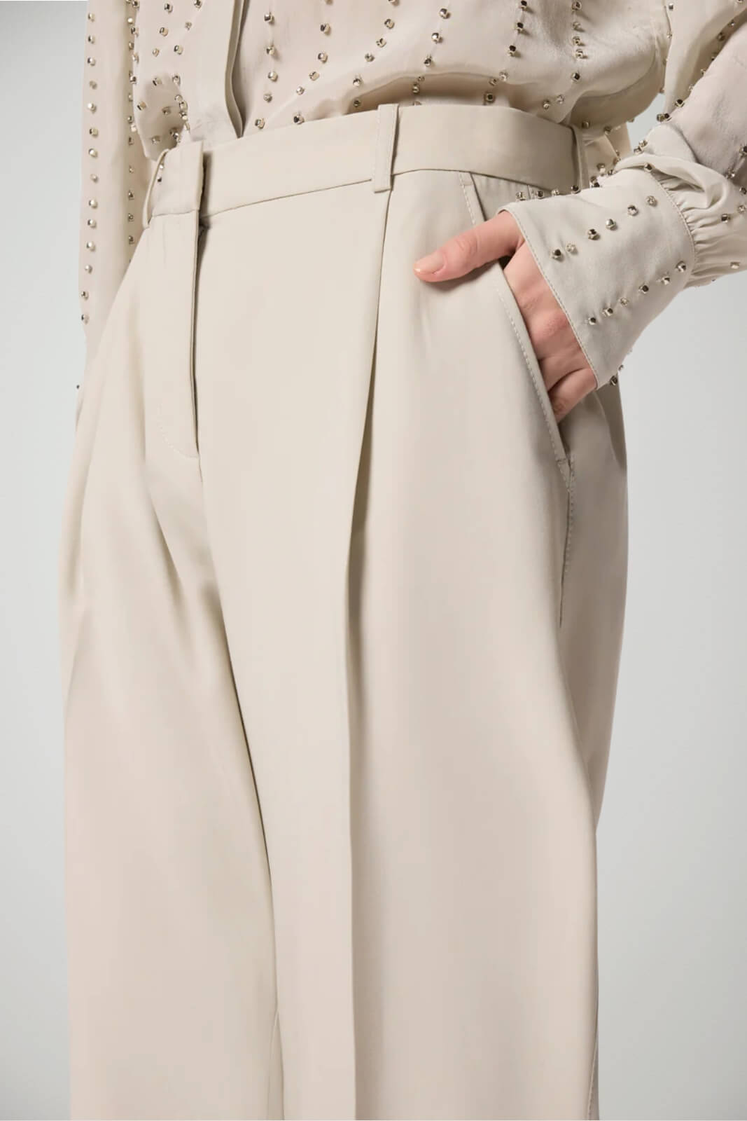 Pantaloni da donna Pinko con pences e tasche francesi