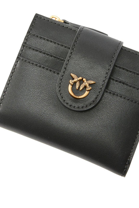 Pinko Portafogli Donna in pelle / Nero-Oro