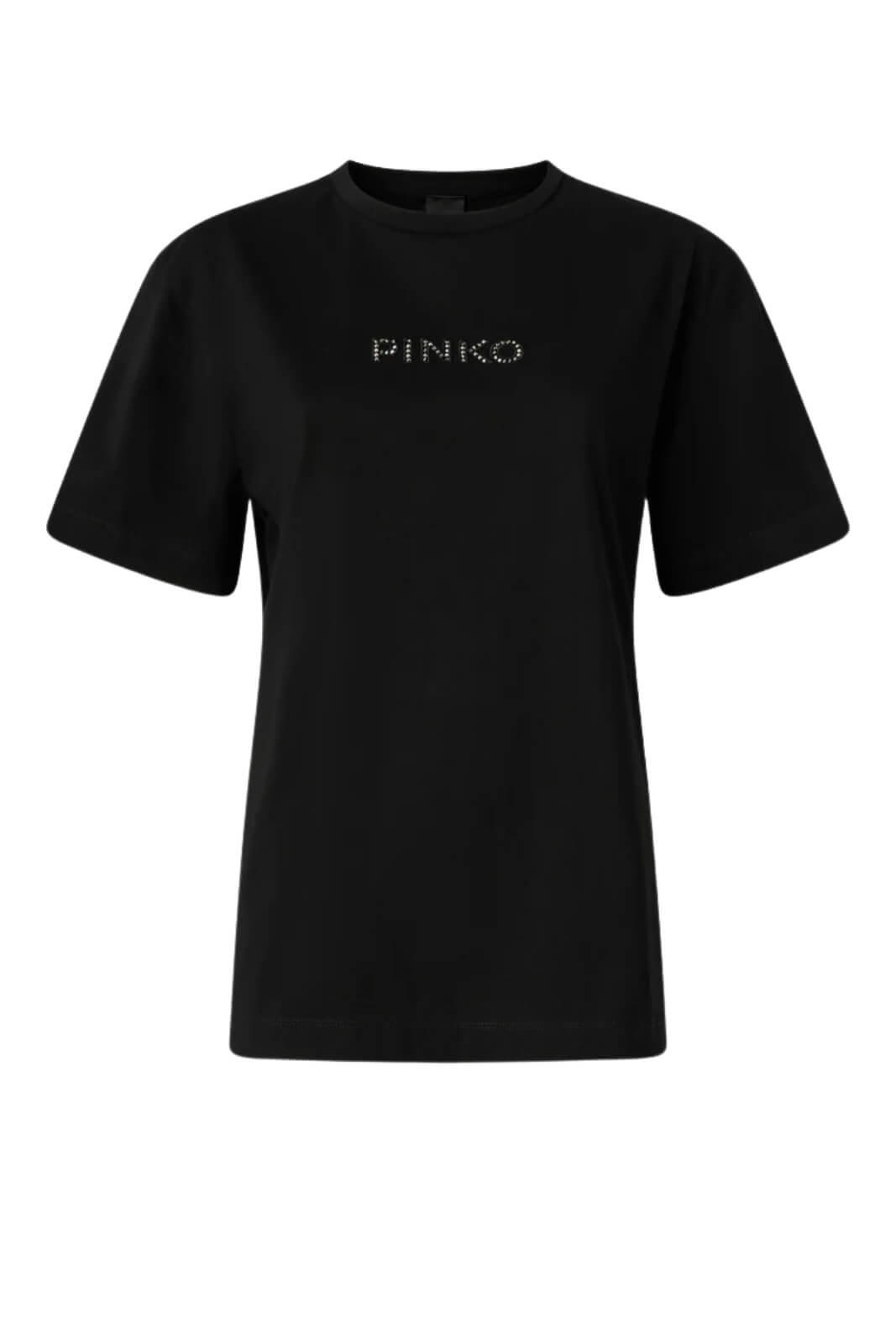 T-shirt da donna Pinko a maniche corte con strass