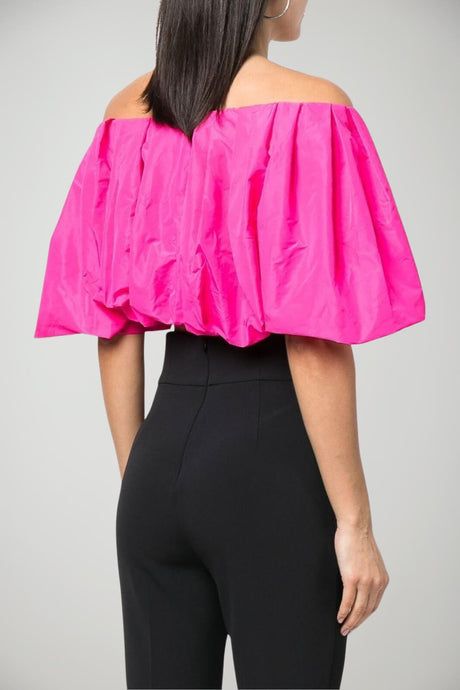 Pinko top donna Fiji volant retro