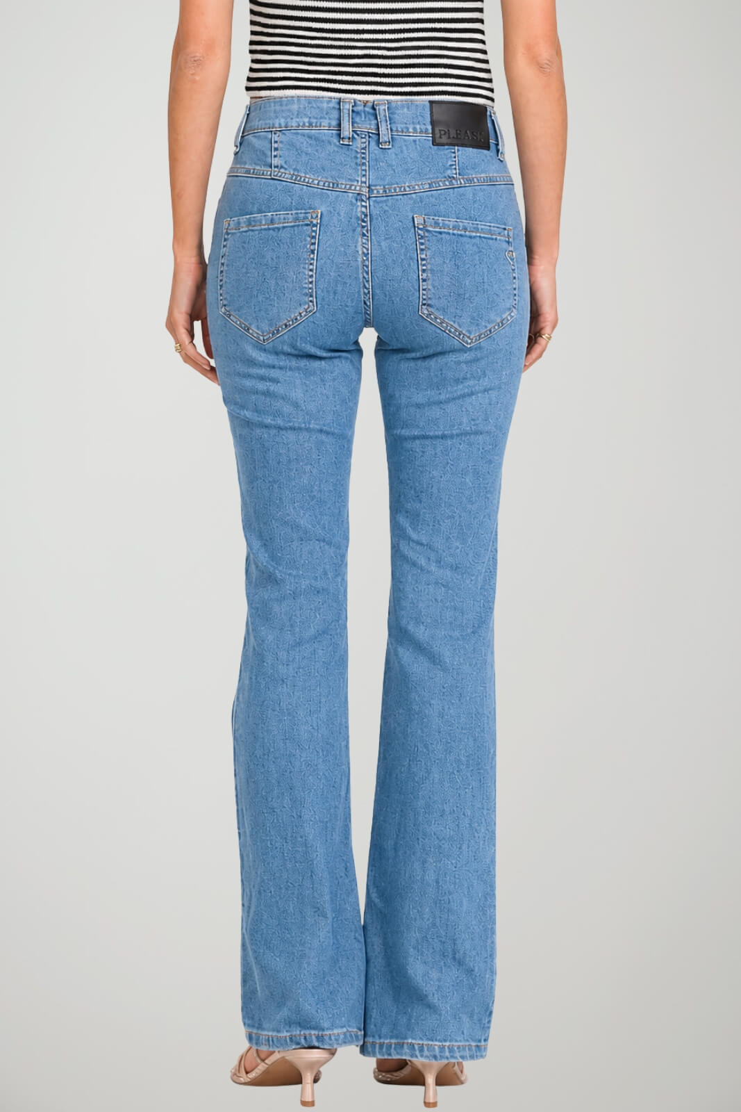 Please Jeans a Zampa Donna Cinque Tasche