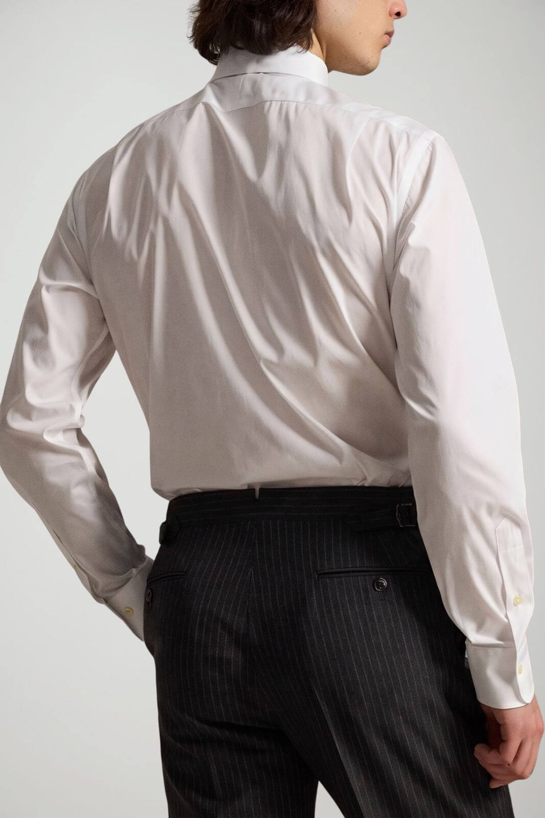 Polo Ralph Lauren Camicia Uomo Custom Fit Stretch / Bianco