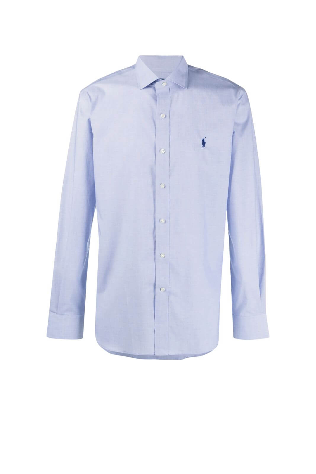 Polo Ralph Lauren Camicia Uomo Custom Fit Stretch / Azzurro