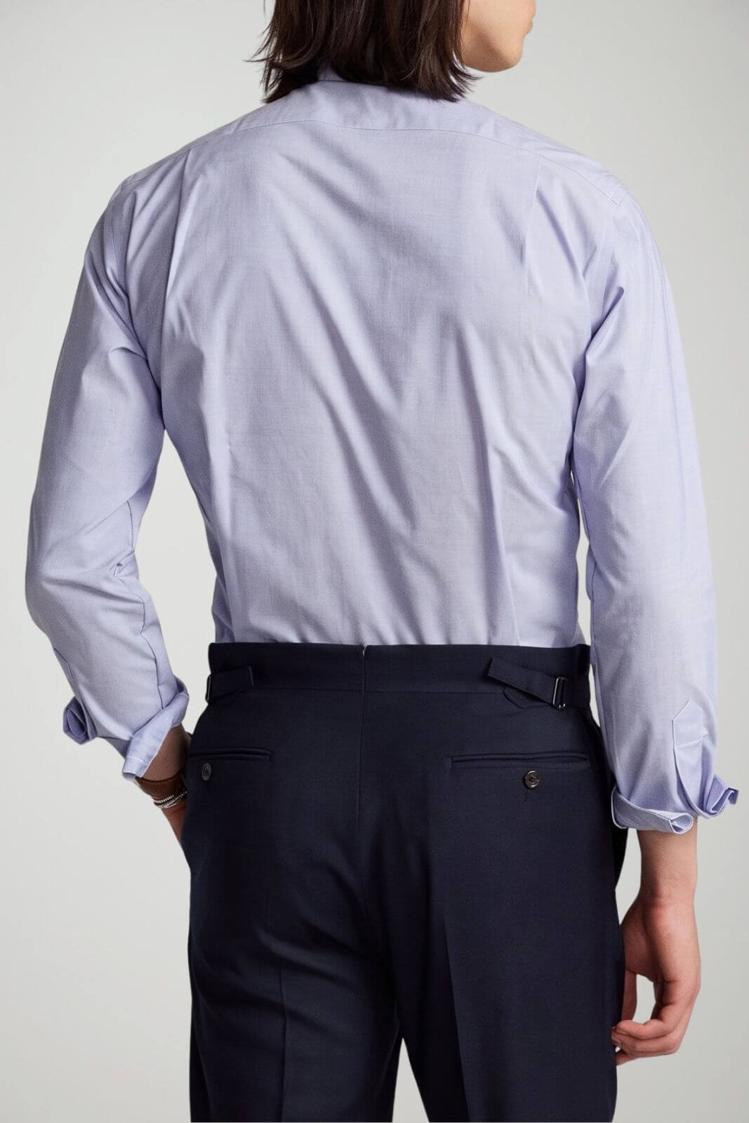 Polo Ralph Lauren Camicia Uomo Custom Fit Stretch / Azzurro