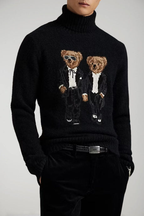 Polo Ralph Lauren dolcevita uomo Ralph & Ricky Tuxedo Polo Bear