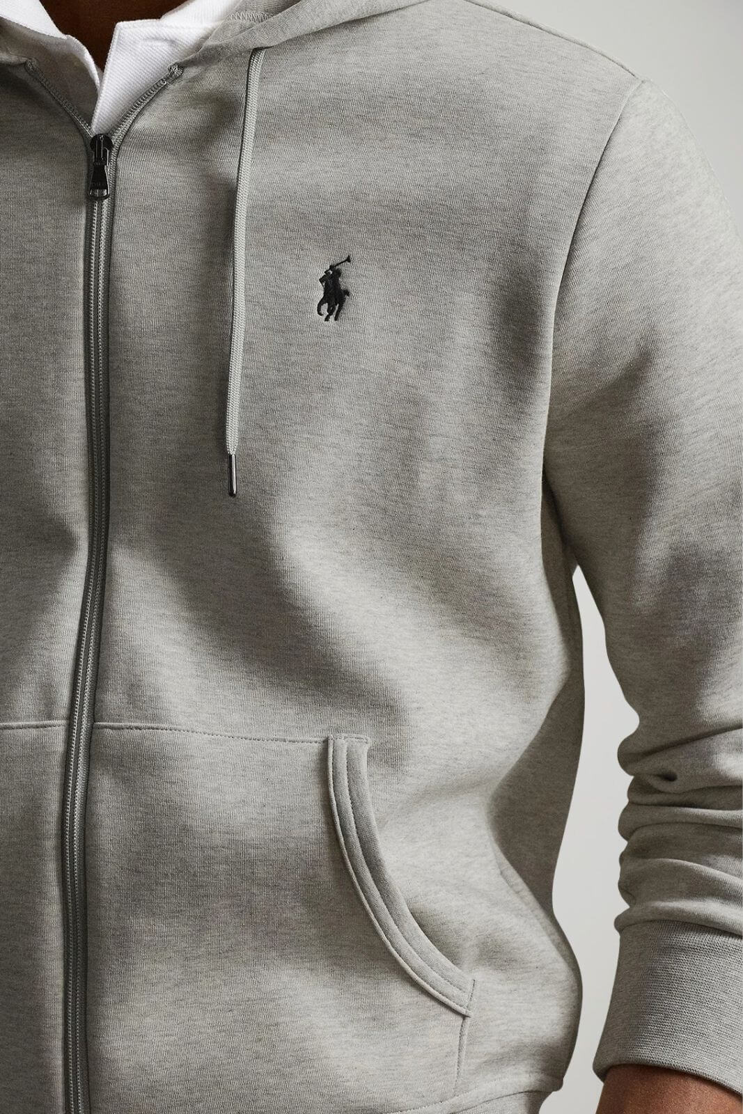Polo Ralph Lauren Felpa Uomo full zip / Grigio