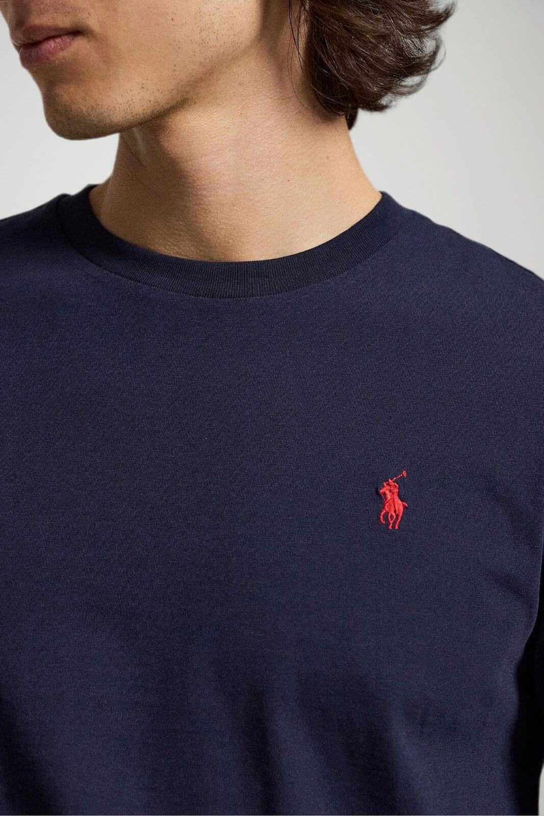 Polo Ralph Lauren T-shirt Uomo maniche lunghe Custom Slim Fit